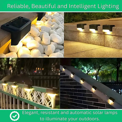 Energy Efficient Outdoor Solar Lights, Waterproof and Auto