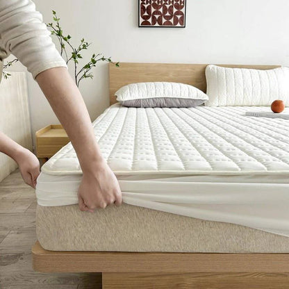Soft Plush Mattress Protector for Deep Sleep