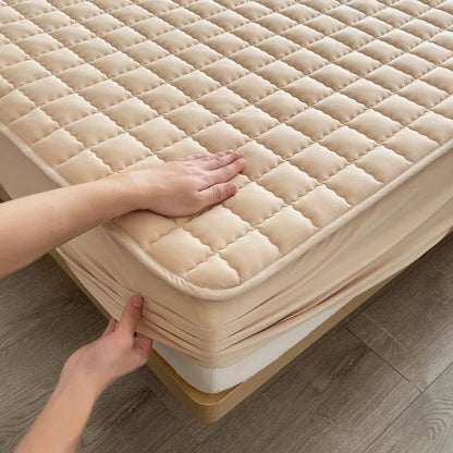 Soft Plush Mattress Protector for Deep Sleep