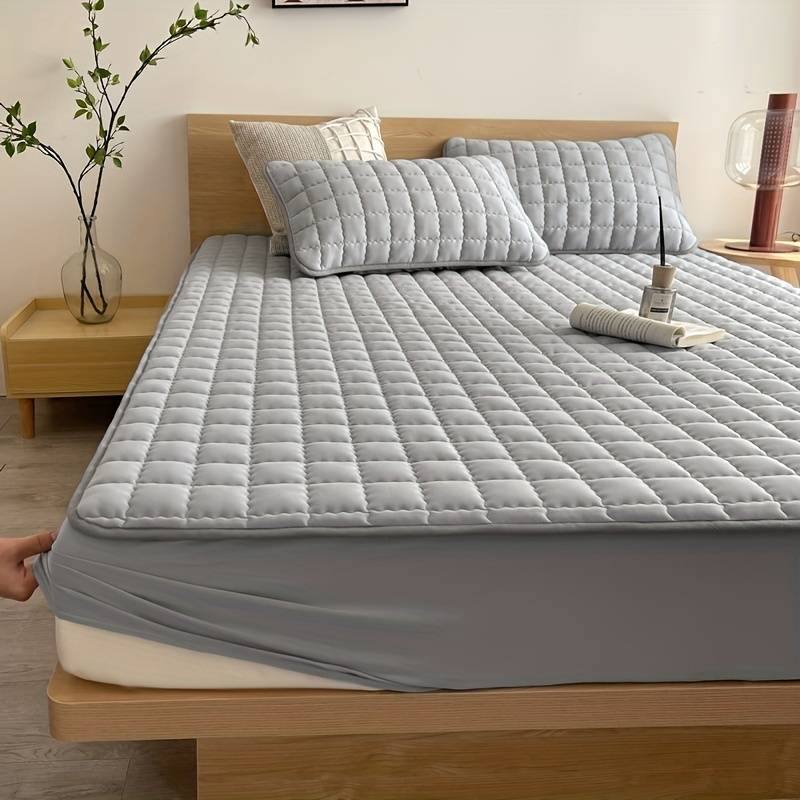 Soft Plush Mattress Protector for Deep Sleep