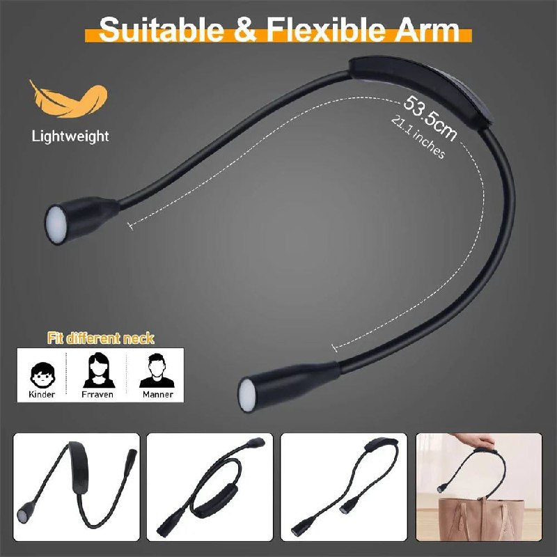 Portable Adjustable LED Reading Lamp for Book