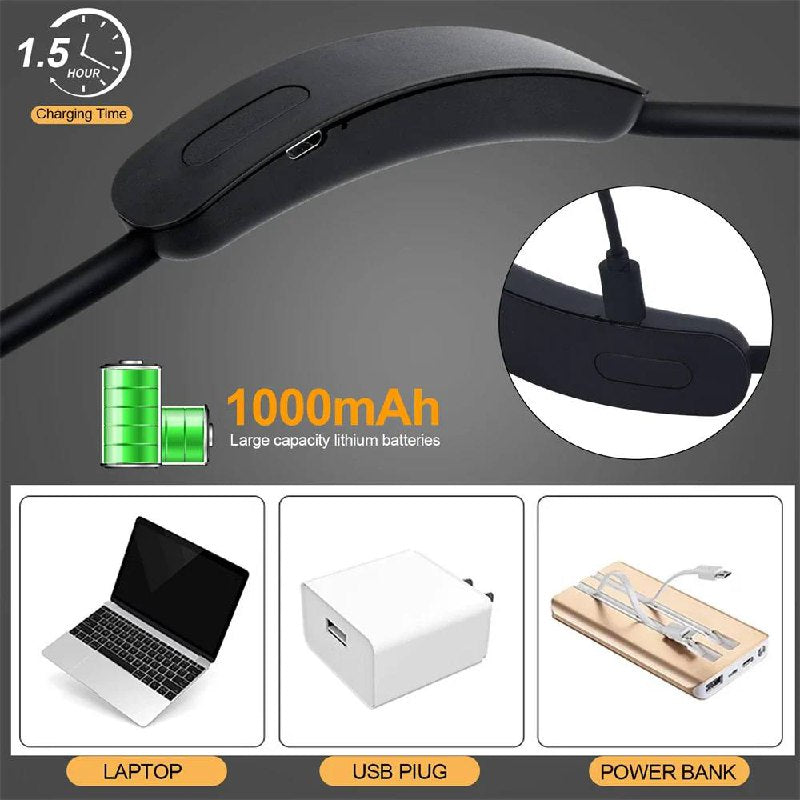 Portable Adjustable LED Reading Lamp for Book