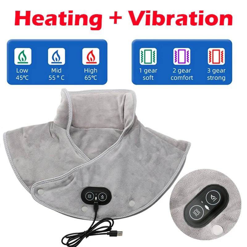 Warm Therapeutic Neck Wrap with Adjustable Heat Settings