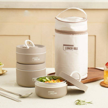 Leakproof Thermal Lunch Container 3 Piece Set