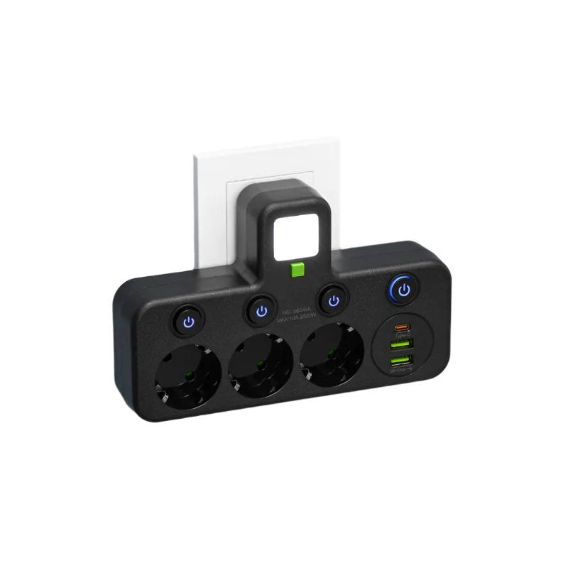 Premium Surge Protector Power Strip with USB and USB-C