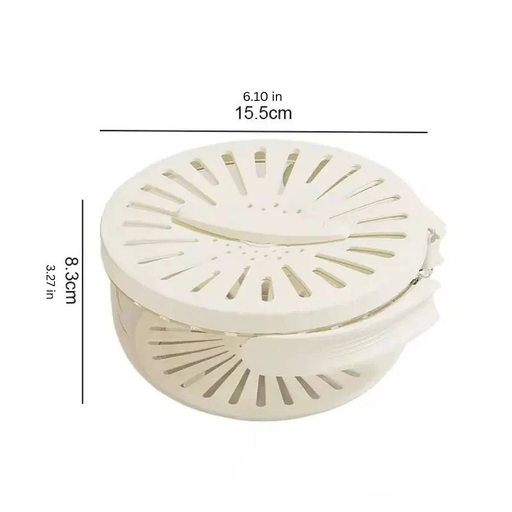 Practical 2-in-1 Kitchen Strainer Bowl