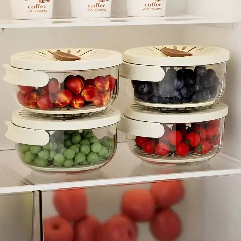 Practical 2-in-1 Kitchen Strainer Bowl