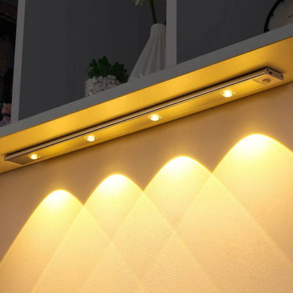 Bright LED Kitchen Under Cabinet Lighting with Sensor