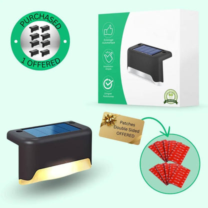 Energy Efficient Outdoor Solar Lights, Waterproof and Auto