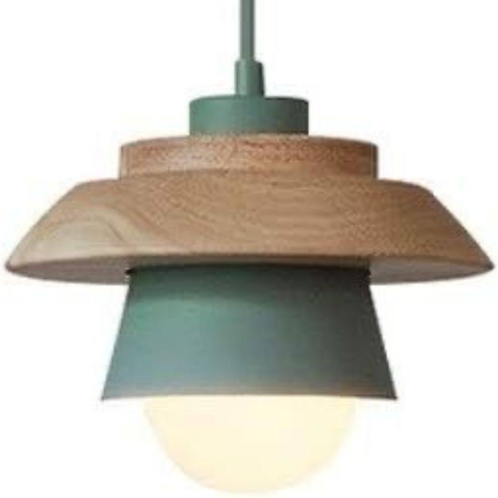 Rustic Wood Drop Ceiling Light