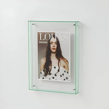 Stylish Clear Picture Frame, Acrylic Wall Decor
