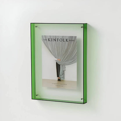 Stylish Clear Picture Frame, Acrylic Wall Decor