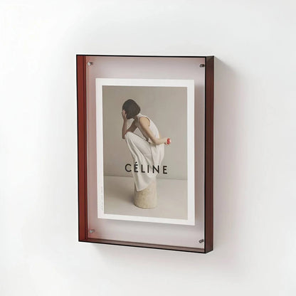 Stylish Clear Picture Frame, Acrylic Wall Decor