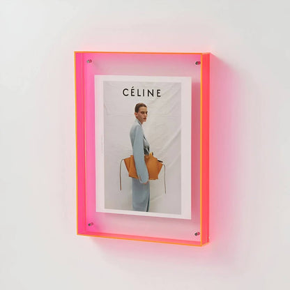 Stylish Clear Picture Frame, Acrylic Wall Decor