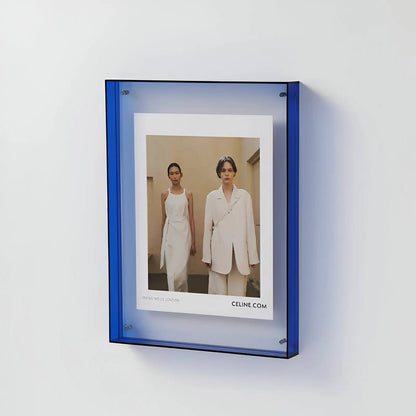 Stylish Clear Picture Frame, Acrylic Wall Decor - Ortekor