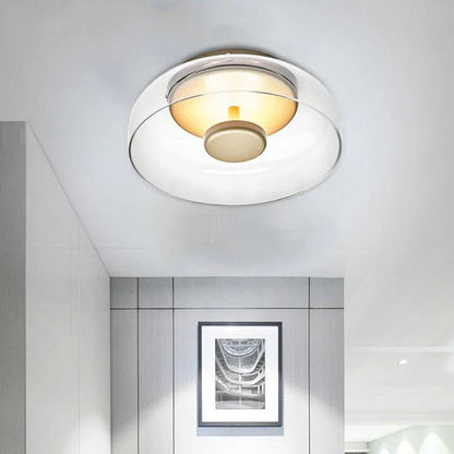 Stylish Glass LED Ceiling Lamp