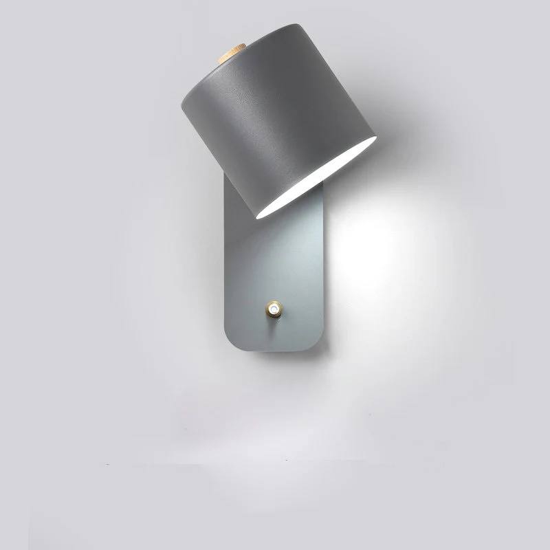 Stylish LED Bedroom Wall Light with On/Off Switch
