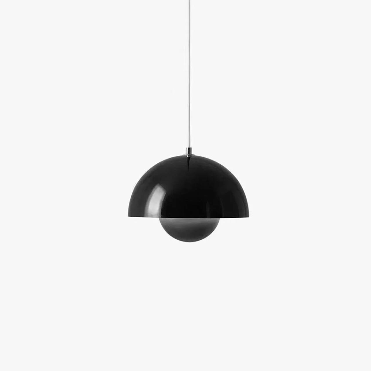 Elegant Hanging Light with Flower Pattern
