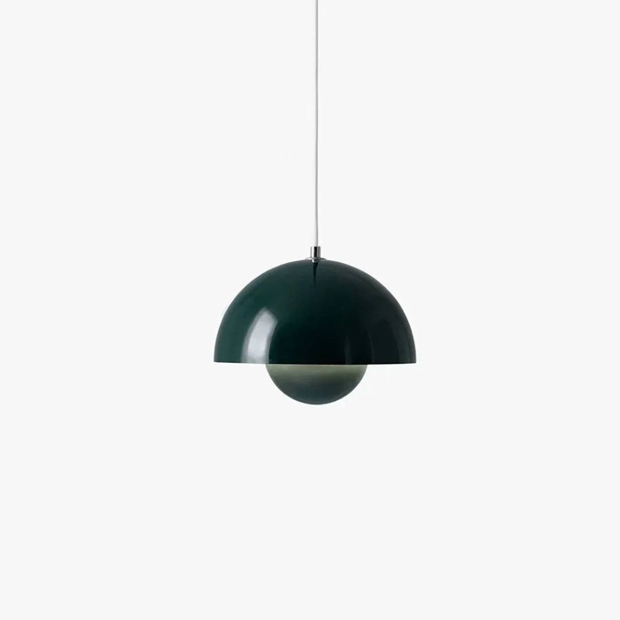 Elegant Hanging Light with Flower Pattern