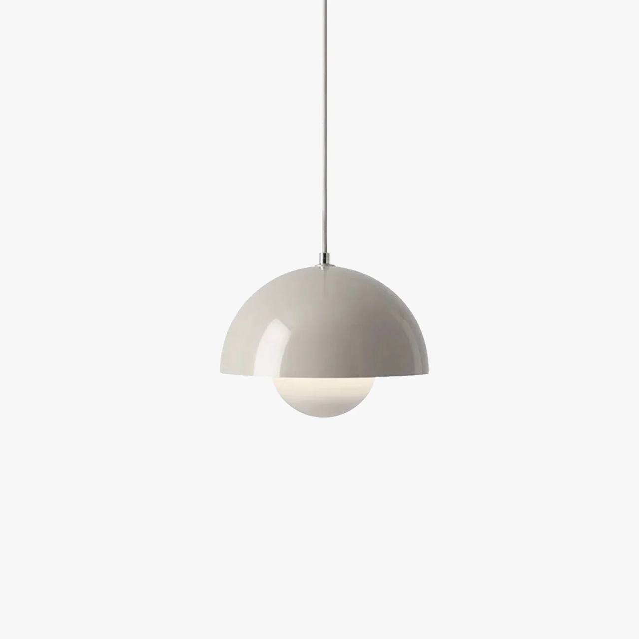 Elegant Hanging Light with Flower Pattern