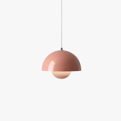 Elegant Hanging Light with Flower Pattern