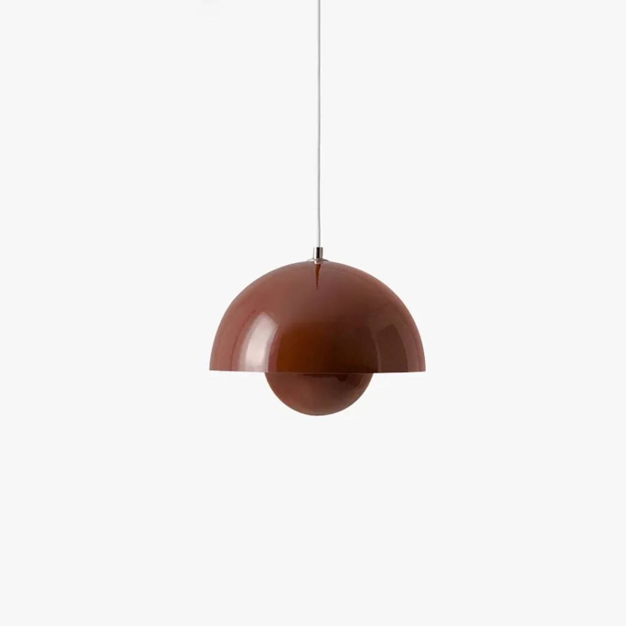 Elegant Hanging Light with Flower Pattern