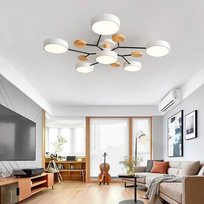 Stylish Nordic LED Ceiling Lamp, Tree Branch Style