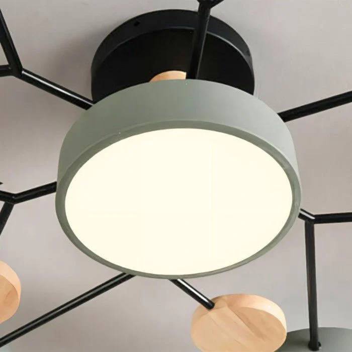 Stylish Nordic LED Ceiling Lamp, Tree Branch Style