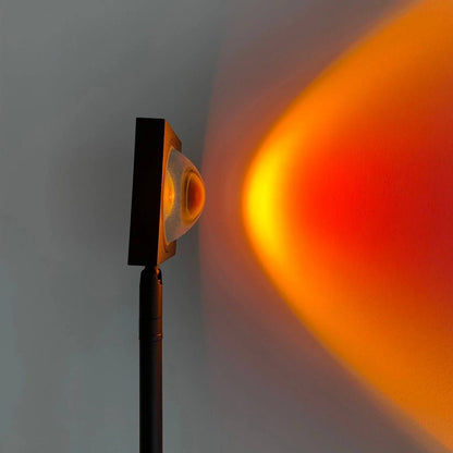 Sleek LED Floor Lamp with Ambient Glow Effect