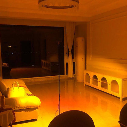 Sleek LED Floor Lamp with Ambient Glow Effect