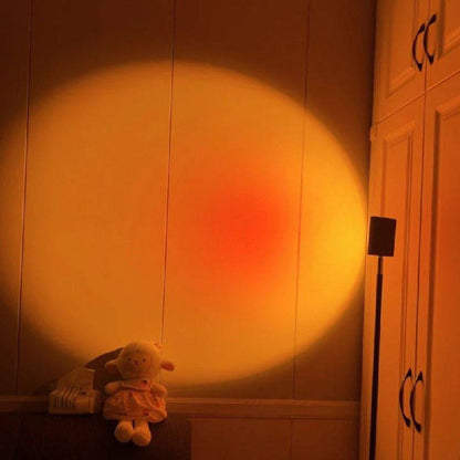 Sleek LED Floor Lamp with Ambient Glow Effect