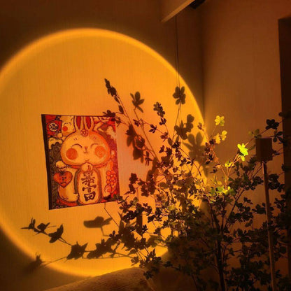 Sleek LED Floor Lamp with Ambient Glow Effect