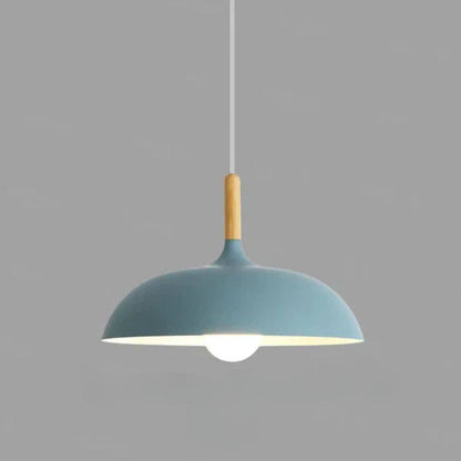 Rustic Wooden Ceiling Lamp, Natural Oak Finish