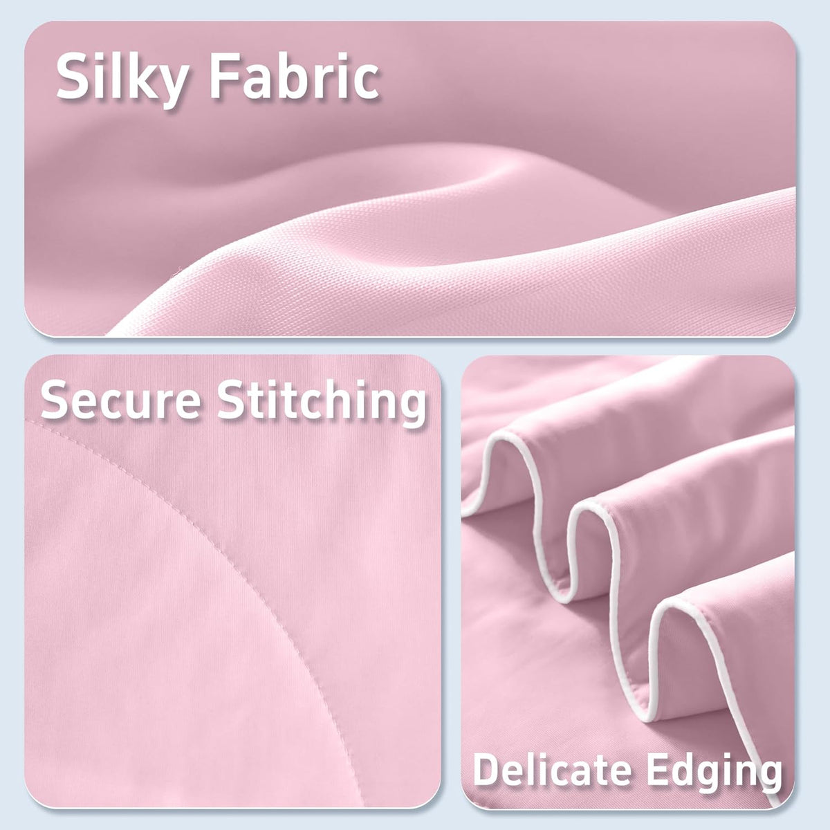 Cooling Comforter Set | Lightweight Cooling Blanket with Cooling Pillowcases | Moisture-Wicking Fabric for Hot Sleepers