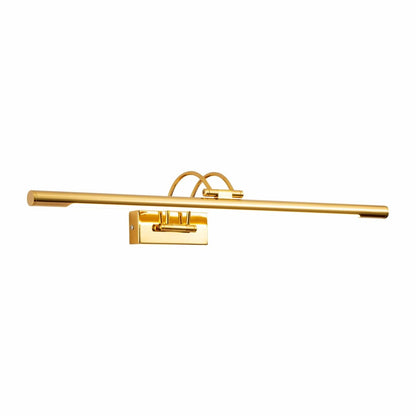 Aluminum Picture Light LED 25 in Gold Vanity Bar for Bathroom Mirror Artwork Hallway Wall Mount Lighting 3000K
