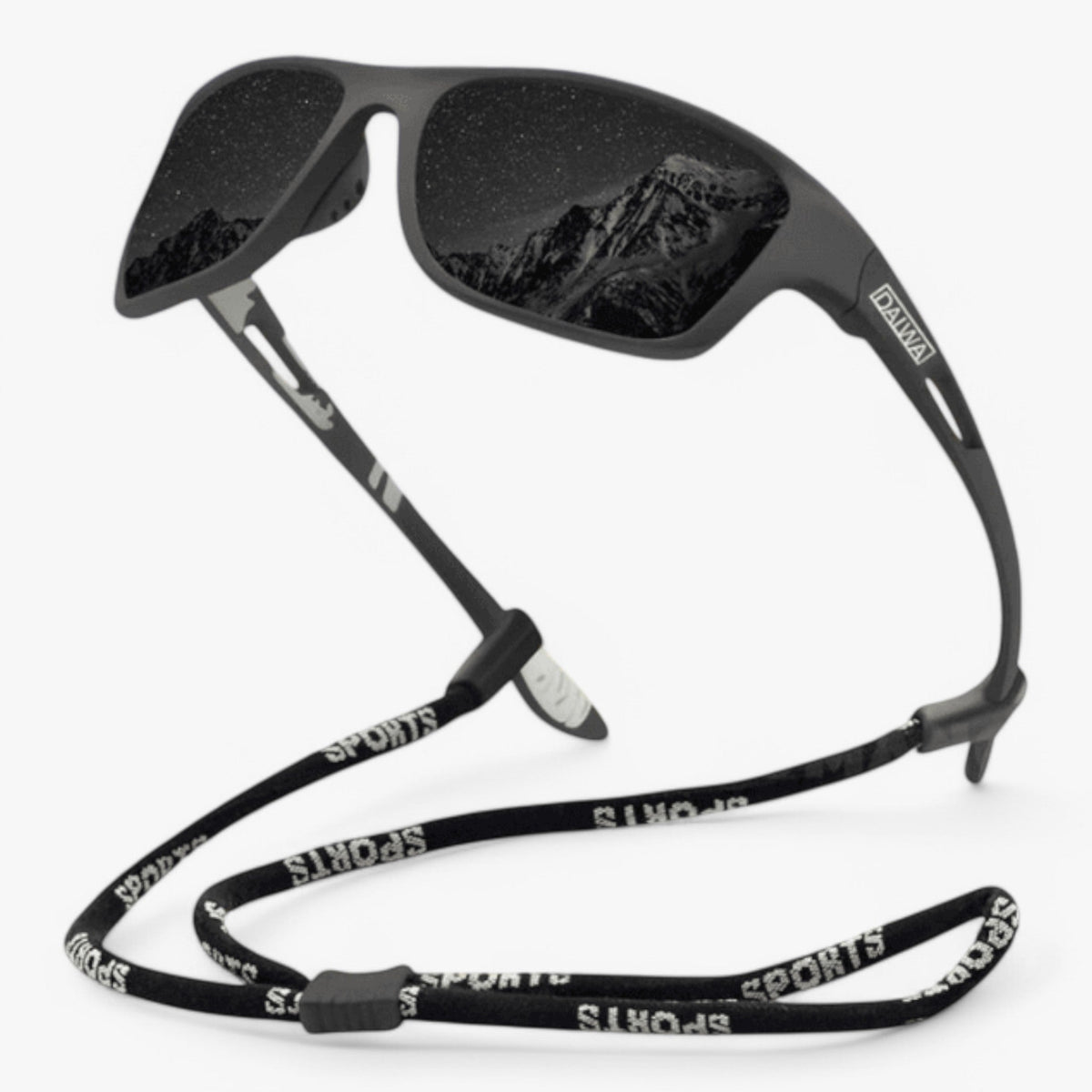 Polarized Sports Sunglasses UV400 Protection Scratch-Resistant Lenses Lightweight Frame for Running Cycling Hiking Fishing Men Women