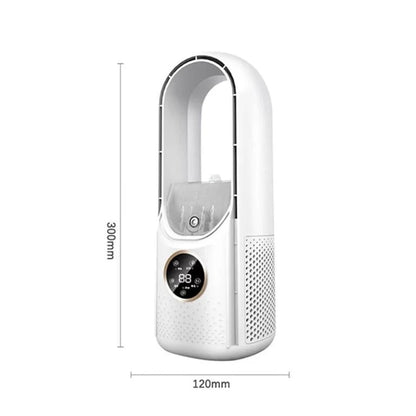 Desktop Personal Evaporative Air Cooler USB-Powered Quiet Misting Fan for Bedroom Office Desk Small Rooms