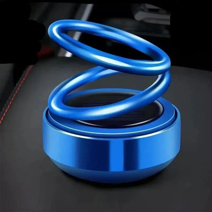 Solar-Powered Spinning Scent Diffuser for Car, Desk & Small Spaces – Cordless Aromatherapy with Rotating Motion