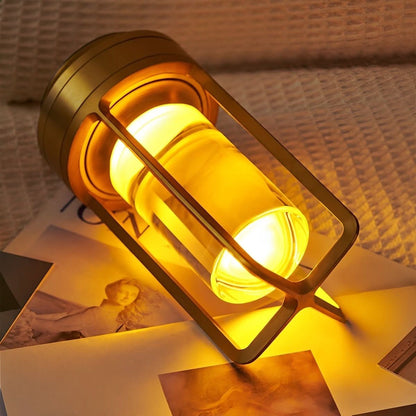 GLOWENZA – Cordless Table Lamp for Sophisticated Interior Ambience
