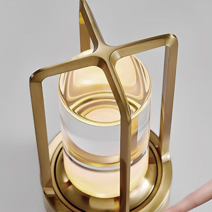 GLOWENZA – Cordless Table Lamp for Sophisticated Interior Ambience