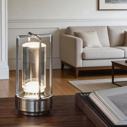 GLOWENZA – Cordless Table Lamp for Sophisticated Interior Ambience