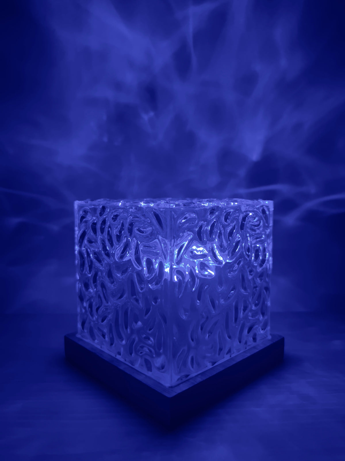 Ocean Wave Projection Night Light with Remote Control for Bedroom & Living Room | Calming LED Ambient Lamp