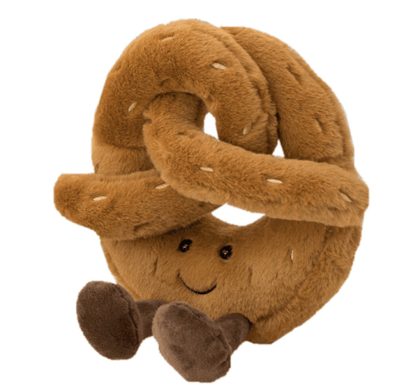 Handcrafted Bakery-Style Stuffed Pillow – Whimsical Textile Accent for Kids' Rooms, Bedrooms & Sofas – 5 Foodie Shapes
