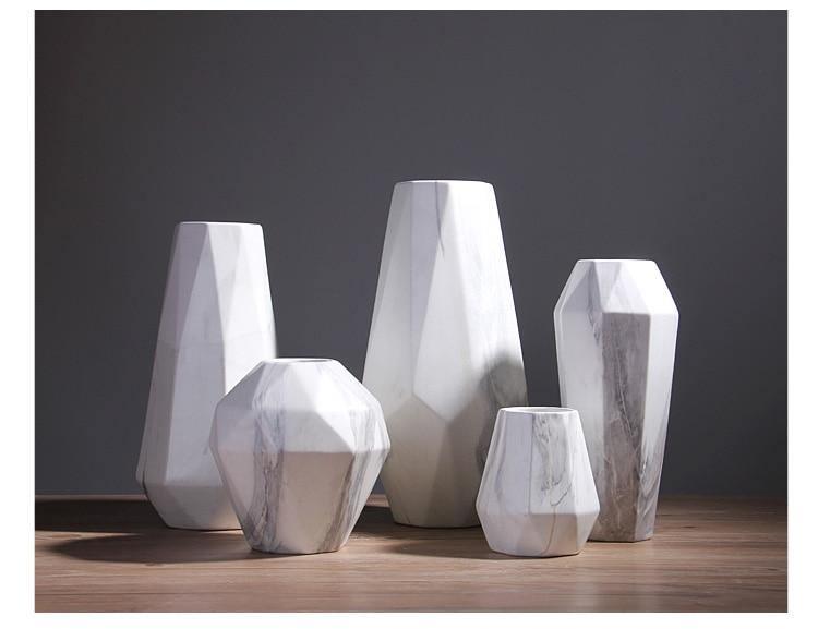 MarbleMosaic™ Modern Vase