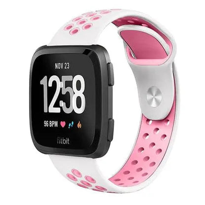 Silicone Replacement Wristband for Fitbit Versa 2 – Moisture-Resistant, Adjustable Fit Sport Strap for Everyday Workouts & Active Wear