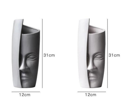 Artistic Face Vase