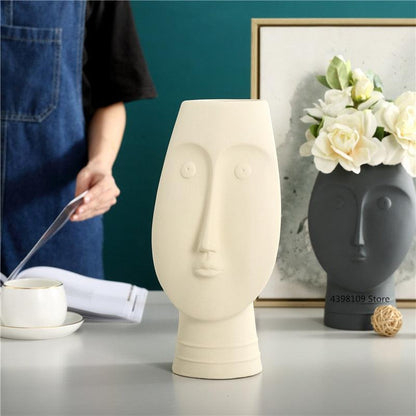 Monte - Ceramic Face Vases