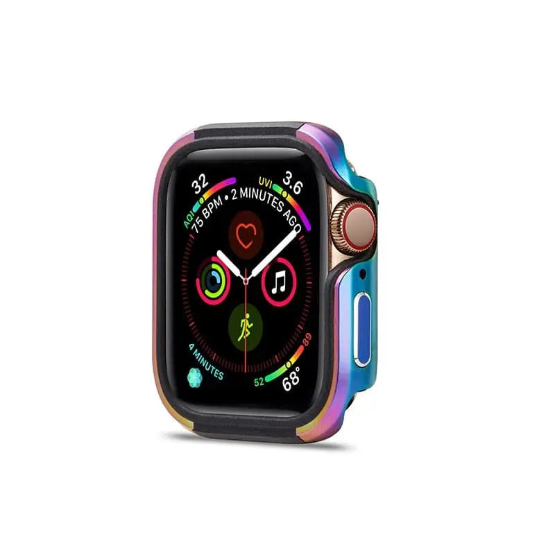 Aluminum Protective Case for Apple Watch Series 4 & 5 – 40mm or 44mm Full-Coverage Shell