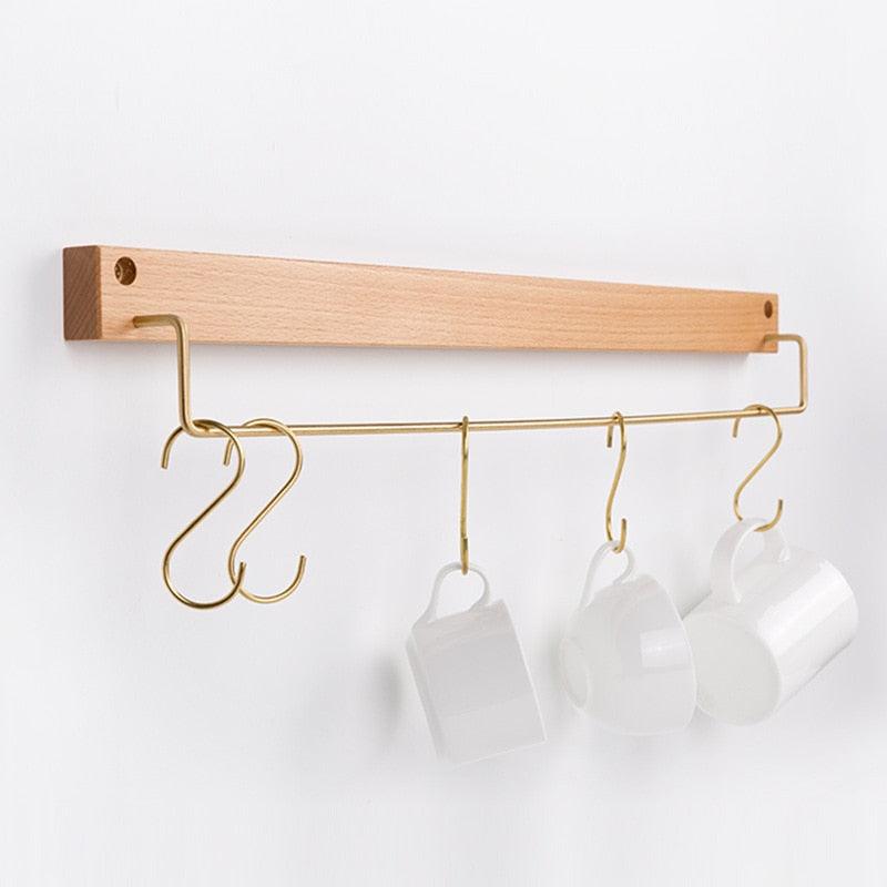 Wooden Towel Stand