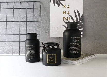 Black Midnight Vase